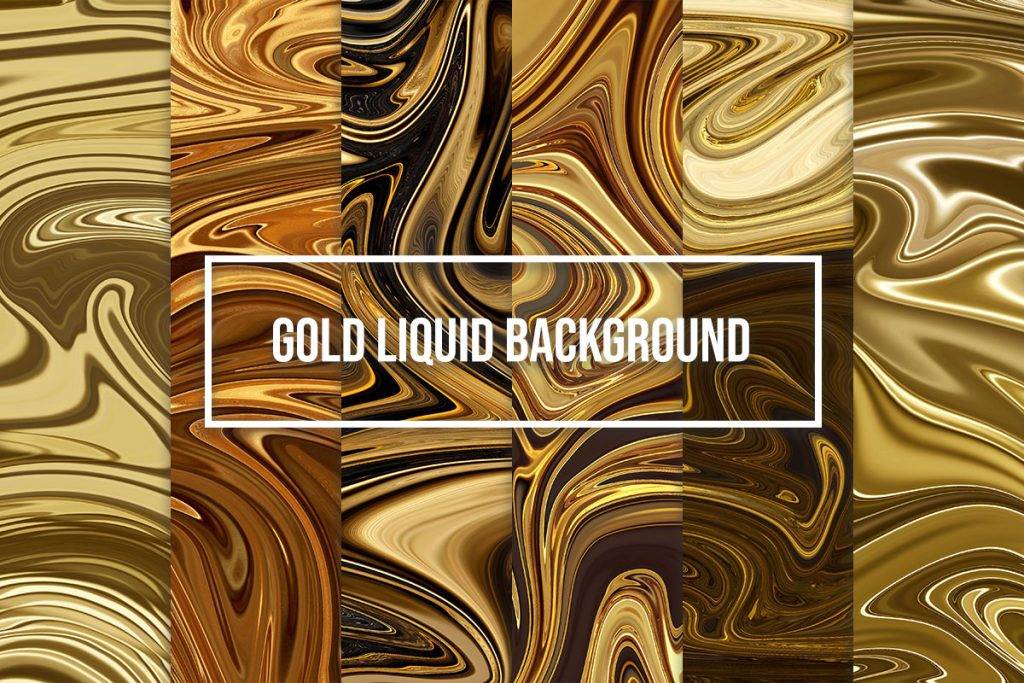 Gold-Liquid-Background-Pack