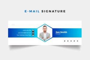 Corporate Business Email Signature Template