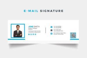 Minimal Corporate Email Signature Design