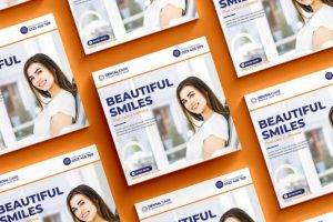 Dental Care Social Media Banner Template