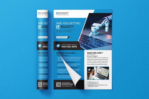 IT Expert Flyer Template