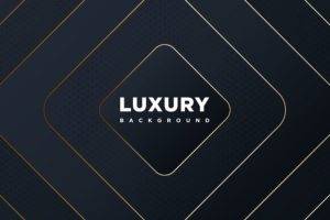 Luxury Background with Golden Rounded Strock