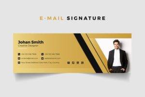 Luxury Corporate Email Signature Design