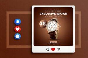 Chocolate Classical Watch Social Banner