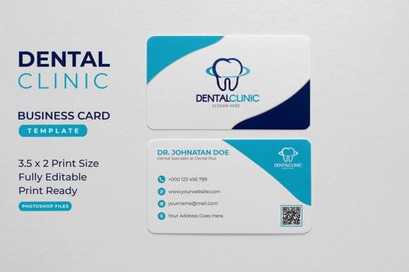 Dental Clinic Business Card Template