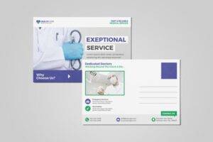 Medical & Healthcare Postcard Template